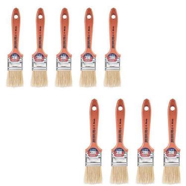 Imagem de Pincel Para Pintura Parede 1 1/2 Verniz Stain Atlas - 9 Uni