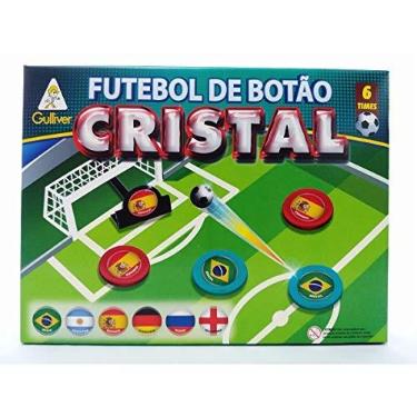 Imagem de Jogo de Futebol de Botão Gulliver, Cristal, 6 Seleções Sortidas | Multicor
