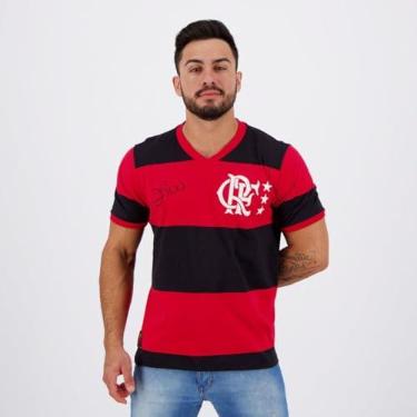 Imagem de Camisa Flamengo Lib 81 Zico nº10 Masculina, M