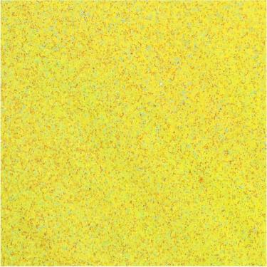 Imagem de Placa de Eva com Glitter Make+ 60x40cm 2mm Pacote com 05 Folhas Amarelo Neon