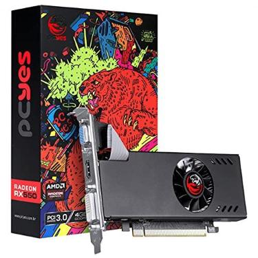 Imagem de PCYES GPU AMD Radeon Rx 550 4GB GDDR5 128 Bits Single-fan - Graffiti Series - PJR550X4GB