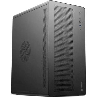 Imagem de Gabinete Office Go22 Premium Compacto para Micro ATX e Mini ITX com Design Elegante e Funcional Preto