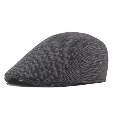 Imagem de Boina Masculina OEM Shelby Peaky B1 em Poliéster 100% Circunferência 55 a 60 cm Cinza Escuro Adulto