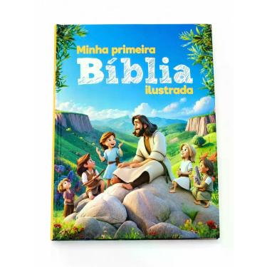 Imagem de Livro - Minha Primeira Bíblia Ilustrada