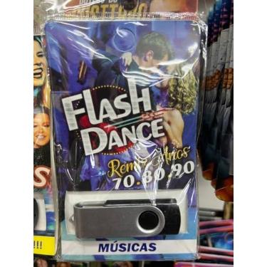 Imagem de pen drive com musicas gravadas diversas pendrive gravado generos FLASH DANCE 70 80 90