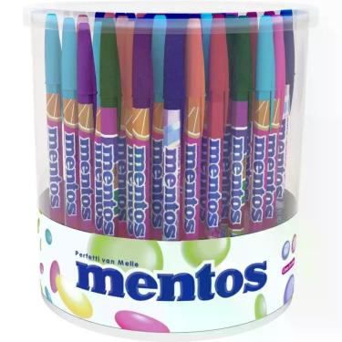 Imagem de Caneta Esferografica JET LUX Mentos 1,0MM 7 Cores POTE-112 - Compactor