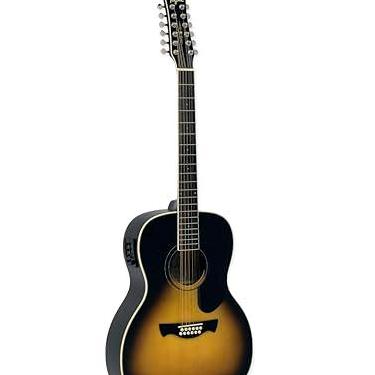 Imagem de VIOLÃO 000 12 CORDAS NON-CUTAWAY EQ AÇO T/SPRUCE B/S AGATHIS LATIN AMERICA AZTECA XII NC VSB TAGIMA