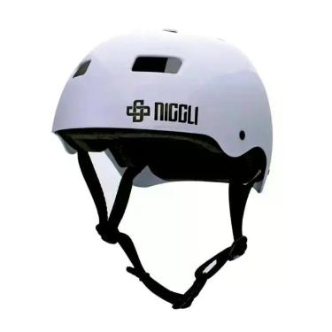 Imagem de CAPACETE NIGGLI BRANCO IRON PRO N1 Tamanho:G - Niggli Pads, G