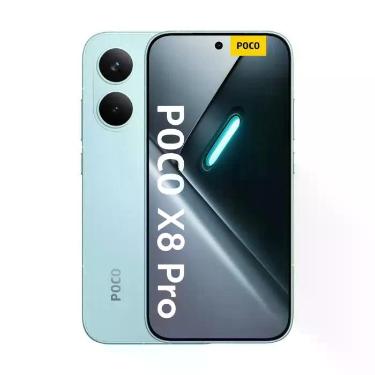 Imagem de Smartphone Poco X8 Pro 8GB 256GB Verde Bateria 6500mAh - Xiaomi Poco X