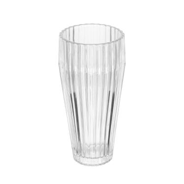 Imagem de Vaso decorativo 22,5 cm de cristal transparente imperatriz Wolff - 618