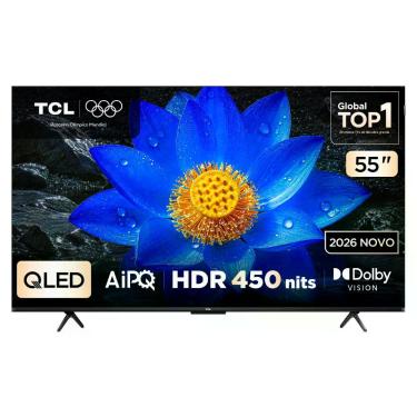 Imagem de Smart TV TCL 55 Polegadas QLED 4K P8LS WiFi Bluetooth Google TV HDR10+
