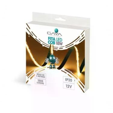 Imagem de Fita Led Ip20 18w 3000k 12v Cob Gaya