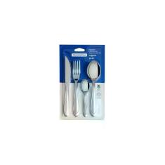 Faqueiro Tramontina Laguna em Inox com Facas para Churrasco 16 Peças,