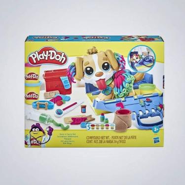 Imagem de Massinha de Modelar Veterinário Pet Shop 5 Potes - Play Doh - Hasbro
