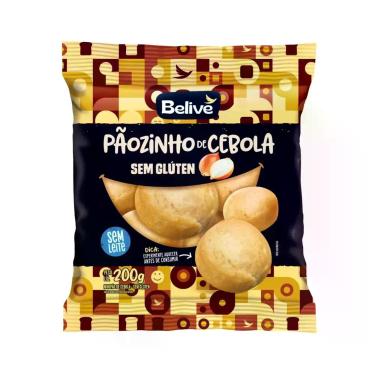 Imagem de Pãozinho De Cebola Sem Glúten Sem Leite - Belive 200g