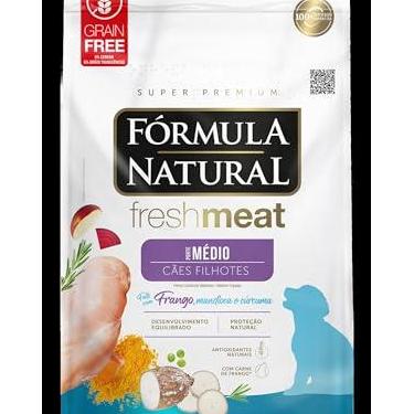 Imagem de Fórmula Natural Fresh Meat Ração Seca Para Cães Filhotes De Médio Porte Sabor Frango 2,5Kg