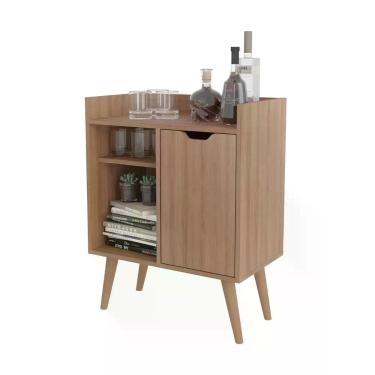 Imagem de Aparador Balcão Mesa para Café/Bar Multifuncional AP2310 Amêndoa - Tec