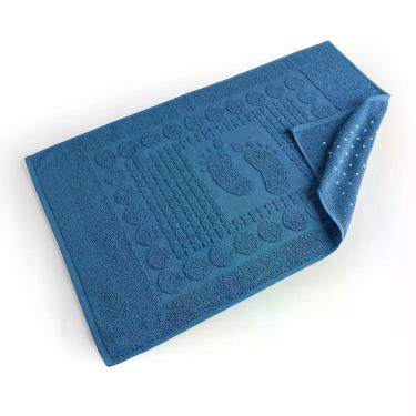 Imagem de Toalha De Piso Wave Gramatura 700g/m² Antiderrapante 01 Peça 100% Algodão - Maré