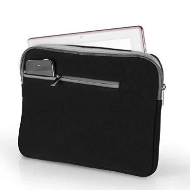 Imagem de Case Pocket Preto E Cinza Para Notebook Até 14 - Atrio, BO207