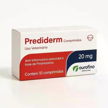 Imagem de Anti-inflamatório Prediderm 20 mg para Cães  10 Comprimidos 10/26