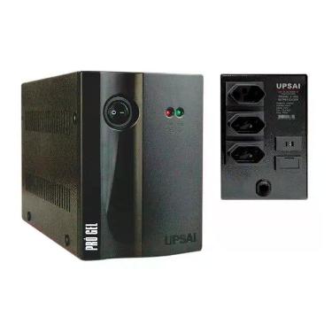 Imagem de Estabilizador No Break PROSAV1500VA BIV/110V+2BAT Upsai