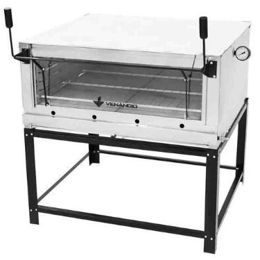 Imagem de Fornos de Lastro Roma Gás Inox FIRI90 Metalúrgica Venâncio