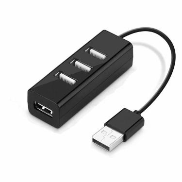 Imagem de Hub Usb 2.0 4 Portas Slim 480Mbps Para Pc E Notebook - Chroma Tech