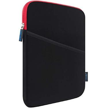 Imagem de Capa Lacdo para Tablet 13" iPad Pro/Air, 12,9" iPad Pro, com Bolso Lateral, Compatível com Magic Keyboard, Vermelho