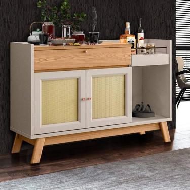 Imagem de Buffet Aparador Carvalho Off White ShopJM - Linea Brasil