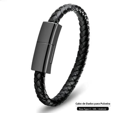 Imagem de Cabo Carregador Portátil USB Micro Tipo C De Carregamento Rápido Para 