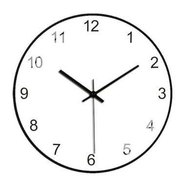 Imagem de Vários tipos de relógios de parede, relógio de parede moderno para sala de estar, relógio de quartzo escandinavo silencioso, sem necessidade de fazer furos e decoração de parede