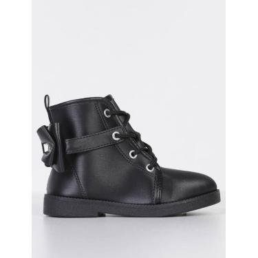 Imagem de Bota Molekinha Infantil Para Bebê Menina - PRETO, Preto, 22