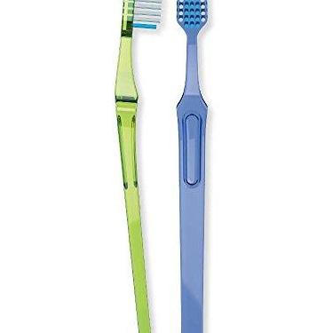 Imagem de Reach Crystal Clean Escova de dentes macia, pacote econômico para adultos, 2 unidades