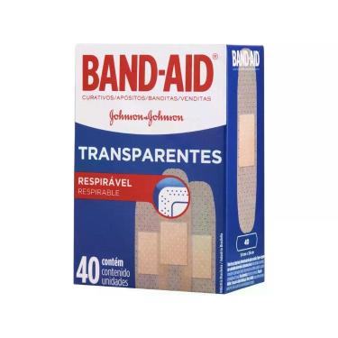 Imagem de Curativo Transparente Proteção Respirável 40un Band Aid - JOHNSON & JO