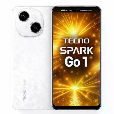 Imagem de Smartphone Celular Tecno Spark Go 1 64GB, 3GB RAM, Dual SIM, Tela 6,6