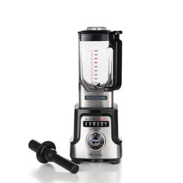 Imagem de Ariete 578, Blend & Heat, Liquidificadora multifuncional, Power Blender, 2 litros, 6 lâminas, 10 velocidades, 6 programas automáticos, EK1, 2000 W, aço inoxidável
