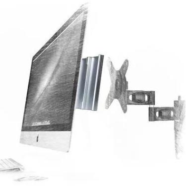 Imagem de Adaptador De Montagem Amer Mounts, VESA, Para Imac, Thunderbolt Display - MD179ZM/A-AMR