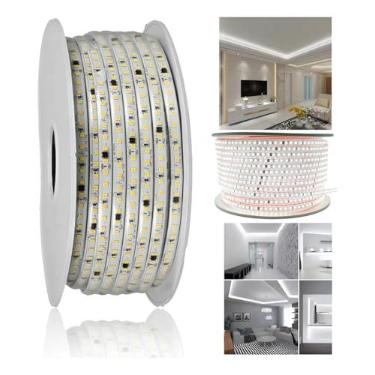 Imagem de Fita Led Direta 127v Para Perfil De Led Não Precisa De Fonte 4000K Branco-Neutro 5 metros