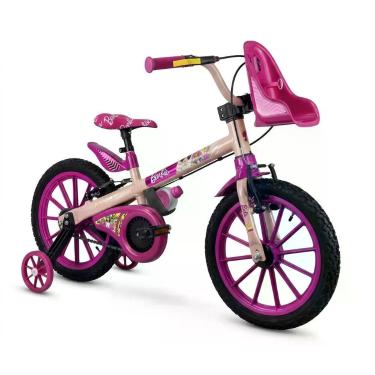 Imagem de Bicicleta Aro 16 Barbie Nathor