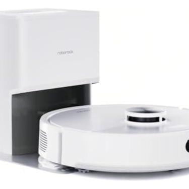 Imagem de roborock Aspirador de pó robô Q7 L5+ com esfregão, doca autoesvaziante, sucção potente 8000, antiembaraço, esfregão controlado por aplicativo, tanque de água eletrônico, navegação LiDAR PreciSense