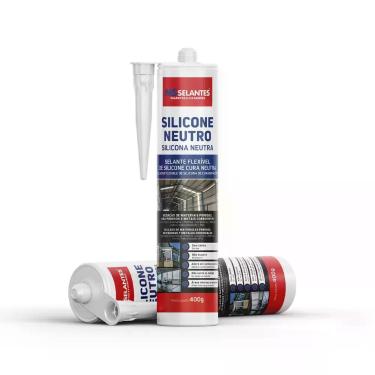 Imagem de Cartucho silicone neutro branco 250 gr - MS SELANTES