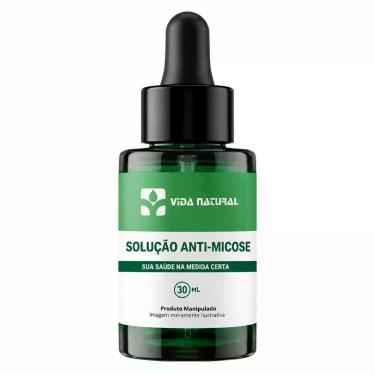 Imagem de Anti Micose Fluconazol 1 + Terbinafina 1 + Ciclopirox 1 30ml  Vida Nat