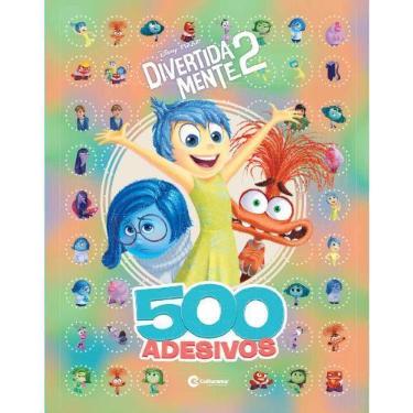 Imagem de Livro - 500 adesivos Divertida Mente 2