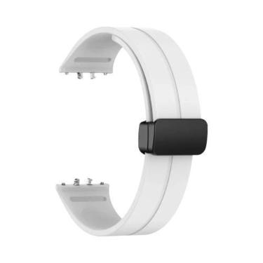 Imagem de Pulseira Magnética Samsung Galaxy Fit 3, Faixa De Silicone Macia, Sem 