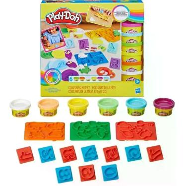 Imagem de E8530 massa modelar playdoh numeros e8533 hasbro
