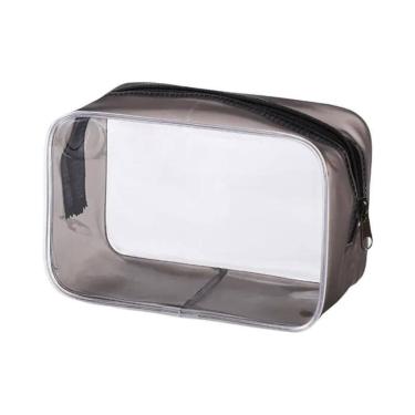 Imagem de Conjunto De 4 Bolsas Cosméticas Transparentes Portáteis Para Organizaç