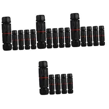 Imagem de SOLUSTRE 20 Pcs Cabo De Substituição Conector De Protetor Externo Encaixe Conectores De Fio Emenda Soquete De Plugue Elétrico
