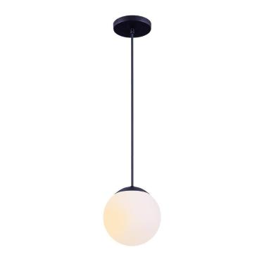 Imagem de Luminária Pendente Globo Jabuticaba Vidro Bola Esfera Chelsea 1 Lâmpad