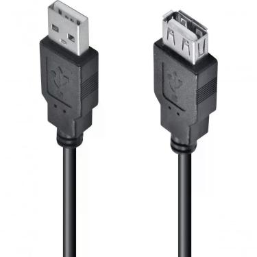 Imagem de Cabo Usb A Macho X Usb A Femea 2.0 - 3m Extensor - Uamaf-3