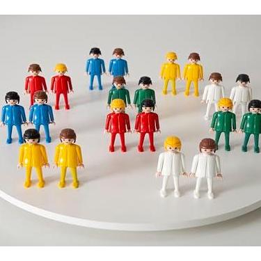 Imagem de Kit bonecos Playmobil - 10 mulheres + 10 homens + 2 bebês - Bonecos para Constelação Familiar